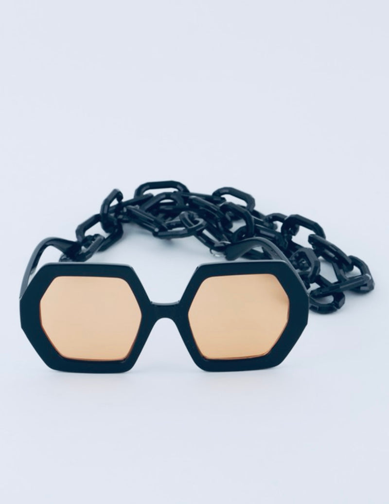 Chain Reaction Sunnies (Black)