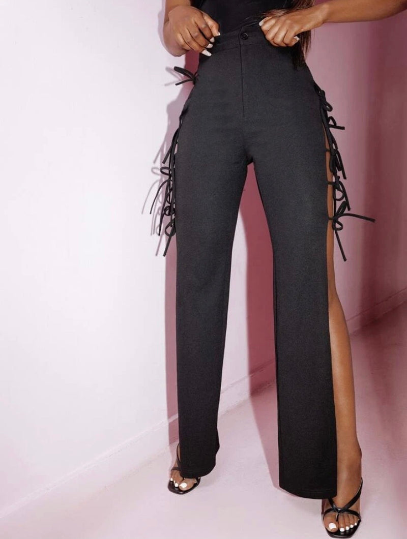 Side Tied Trousers