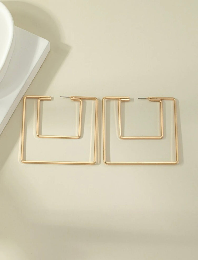 Squared Away Earrings