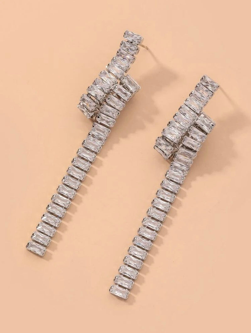 Knotted Diamond Earrings